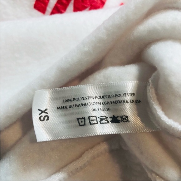 Daydream Nation Dolls Kill Only Hell Couch Crasher Oversized White Sweatshirt - Picture 6 of 8